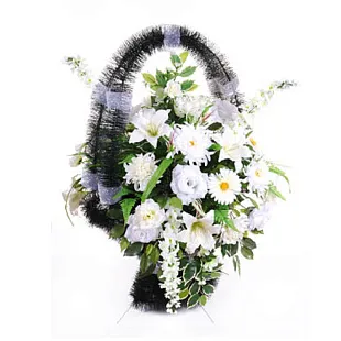 Ритуальная корзина "Полуваза" серии "Элит" № 04